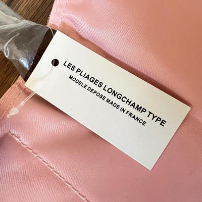 NEW Longchamp Le Pliage Medium Shoulder Tote Pink