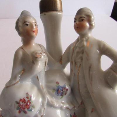 Vintage Japan Figural Porcelain Light