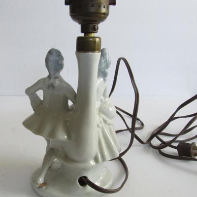 Vintage Japan Figural Porcelain Light