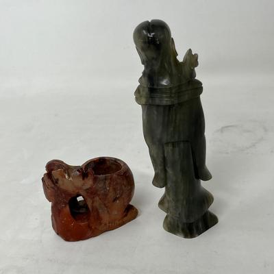 Soap stone sculptures