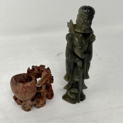 Soap stone sculptures