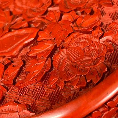 Cinnebar Trinket box