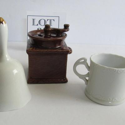 Vintage Instant Coffee Canister, China Bell, Laura Ingalls Wilder Child's Mug