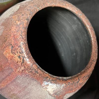 Raku vases