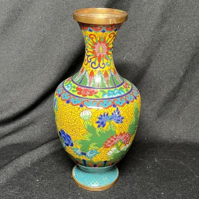 Cloisonne Vase