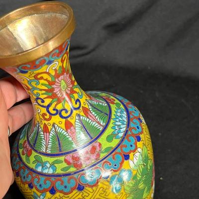 Cloisonne Vase