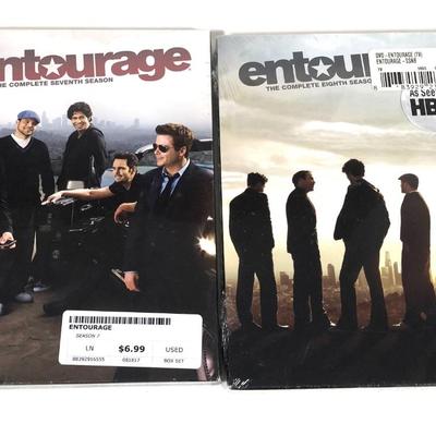 LOT 4: HBO's Entourage Seasons 1-8 on DVD