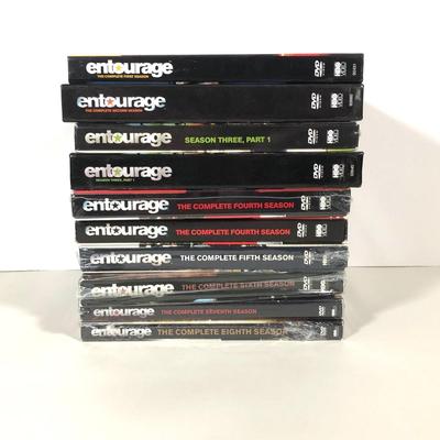 LOT 4: HBO's Entourage Seasons 1-8 on DVD