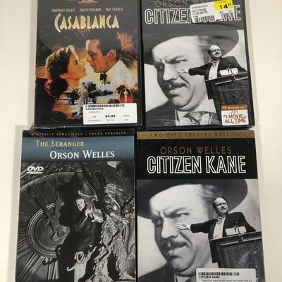 LOT 7: Classics on DVD - Alfred Hitchcock Compilations, Citizen Kane, Casablanca & The Stranger