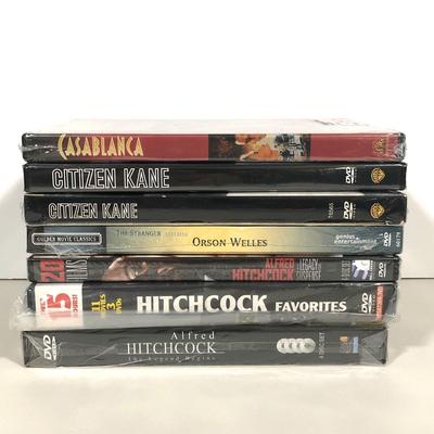 LOT 7: Classics on DVD - Alfred Hitchcock Compilations, Citizen Kane, Casablanca & The Stranger