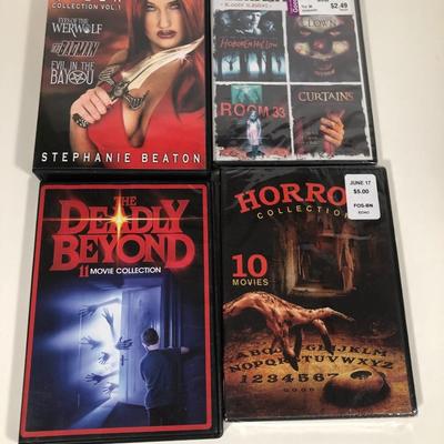 LOT 11: Horror Movie Multipack DVD Sets