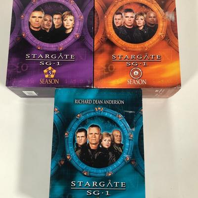 LOT 15: Richard Dean Anderson's Stargate SG-1 DVD Box Sets Seasons 1-7