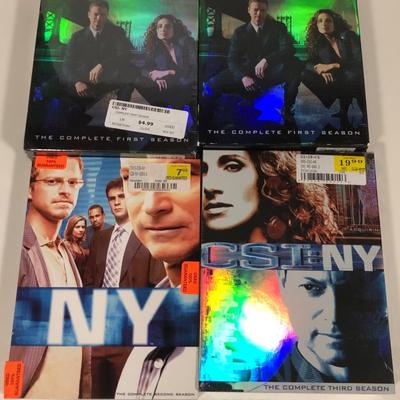 LOT 16: CSI DVD Collection - Original Series, Miami & New York