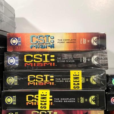LOT 16: CSI DVD Collection - Original Series, Miami & New York