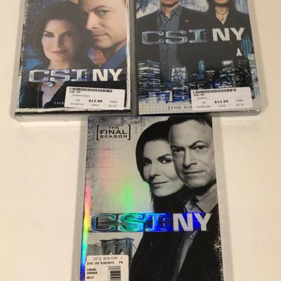 LOT 16: CSI DVD Collection - Original Series, Miami & New York
