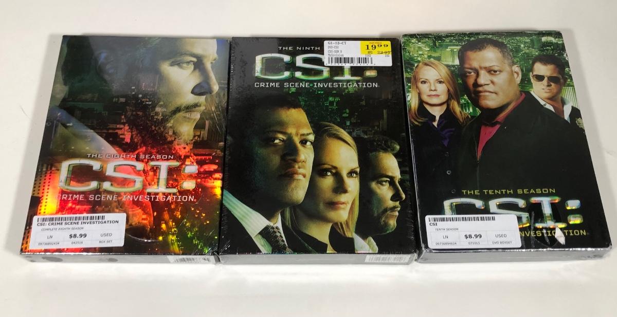 LOT 16: CSI DVD Collection - Original Series, Miami & New