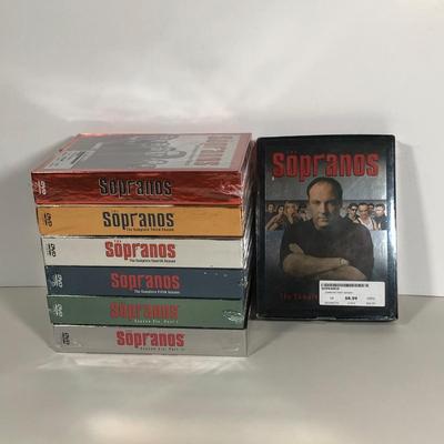 LOT 19: All 6 Seasons of HBO's The Sopranos NIP DVD Sets