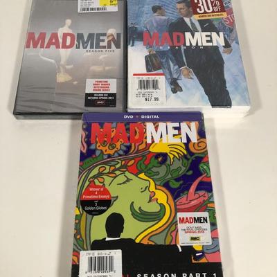 LOT 24: Complete Mad Men Series on DVD w/ Downton Abbey, Robin Hood & Carnivale