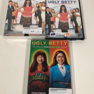 LOT 27: TV Show DVDs - Ugly Betty, Eureka & Nurse Jackie