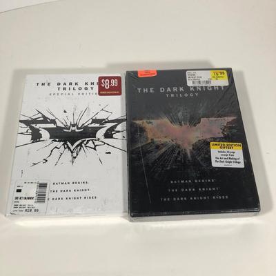 LOT 31: NIP Matrix Special Edition DVD Box Set, The Dark Knight Trilogy Special Edition, Close Encounters of the 3rd Kind 30th...