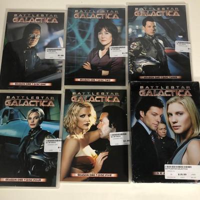 LOT 51: Firefly: the Complete Series DVDs, Serenity Collectors Edition, Farscape Complete Series Blu-ray, Battlestar Galactica & More