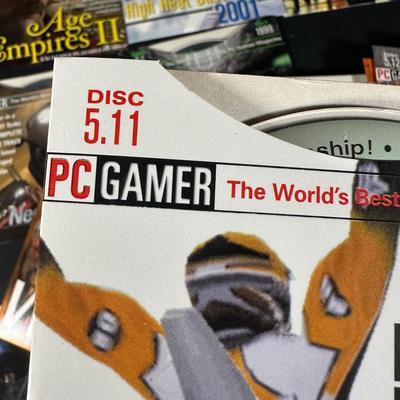 LOT 84: Vintage Pc Gamer Magazine Demo Disc Collection