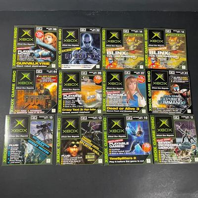 LOT 89: Collection Of Official Xbox Magazine Demo Game Discs - Farcry, Spider-Man, Star Wars & More