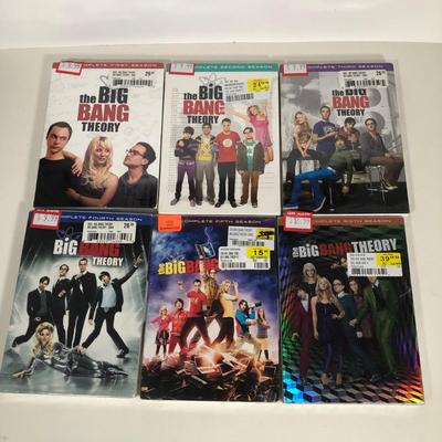 LOT 111: The Big Bang Theory Seasons 1-12 on DVD