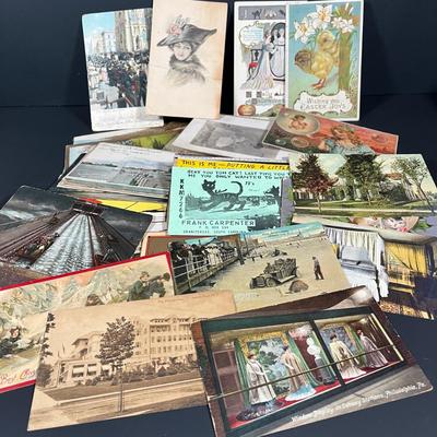 LOT 125: Antique Postcard Collection - Philadelphia, Atlantic City, Wildwood and Much More
