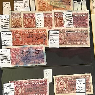 LOT 135: Big Binder Full of Indian Stamps