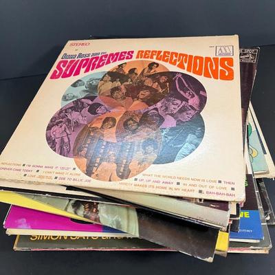 LOT 139: Early Rock ./ Pop Vinyl Record Collection - The Supremes, The Beach Boys, Jerry Lee Lewis, Everly Brothers & More
