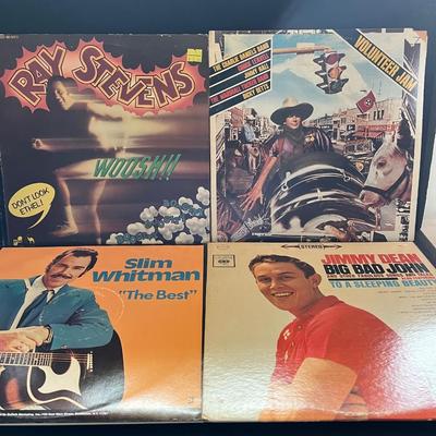 LOT 141: Waylon Jennings, Conway Twitty, Tom T. Hall and More - Country Music Vinyl Record Collection