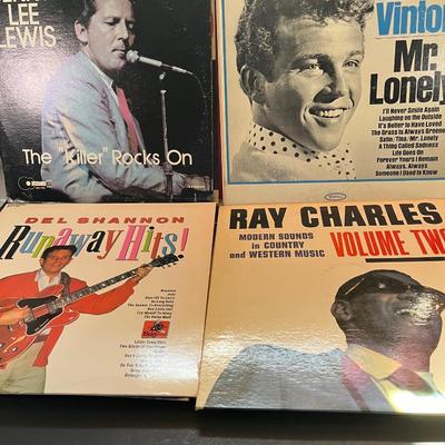 LOT 150: Vinyl Record Collection - Early Rock n' Roll / Pop - Chuck Berry, Ray Charles, Harry Belafonte & More