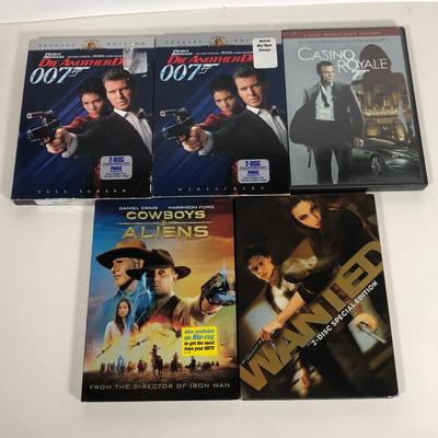 LOT 156: Action DVD Collection - I Am Legend Tin, Rambo Trilogy Special Edition, Beverly Hills Cop Trilogy, Bourne Trilogy, James Bond &...