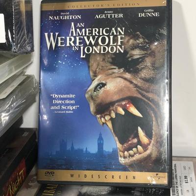 LOT 157: Horror / Thriller DVDs - American Werewolf in London, Saw Franchise, Total Recall, The Sixth Sense & More