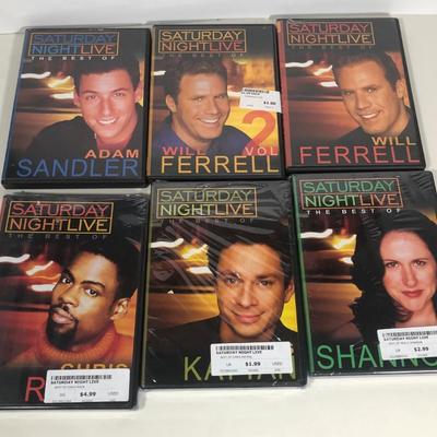 LOT 164: Saturday Night Live DVD Collection - Complete Fourth and Fifth Seasons NIP w/ Best of Compilations