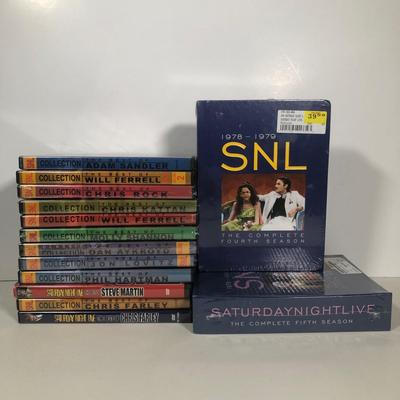 LOT 164: Saturday Night Live DVD Collection - Complete Fourth and Fifth Seasons NIP w/ Best of Compilations