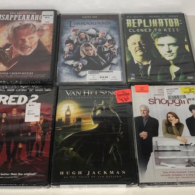 LOT 166: Large Collection of NIP DVDs