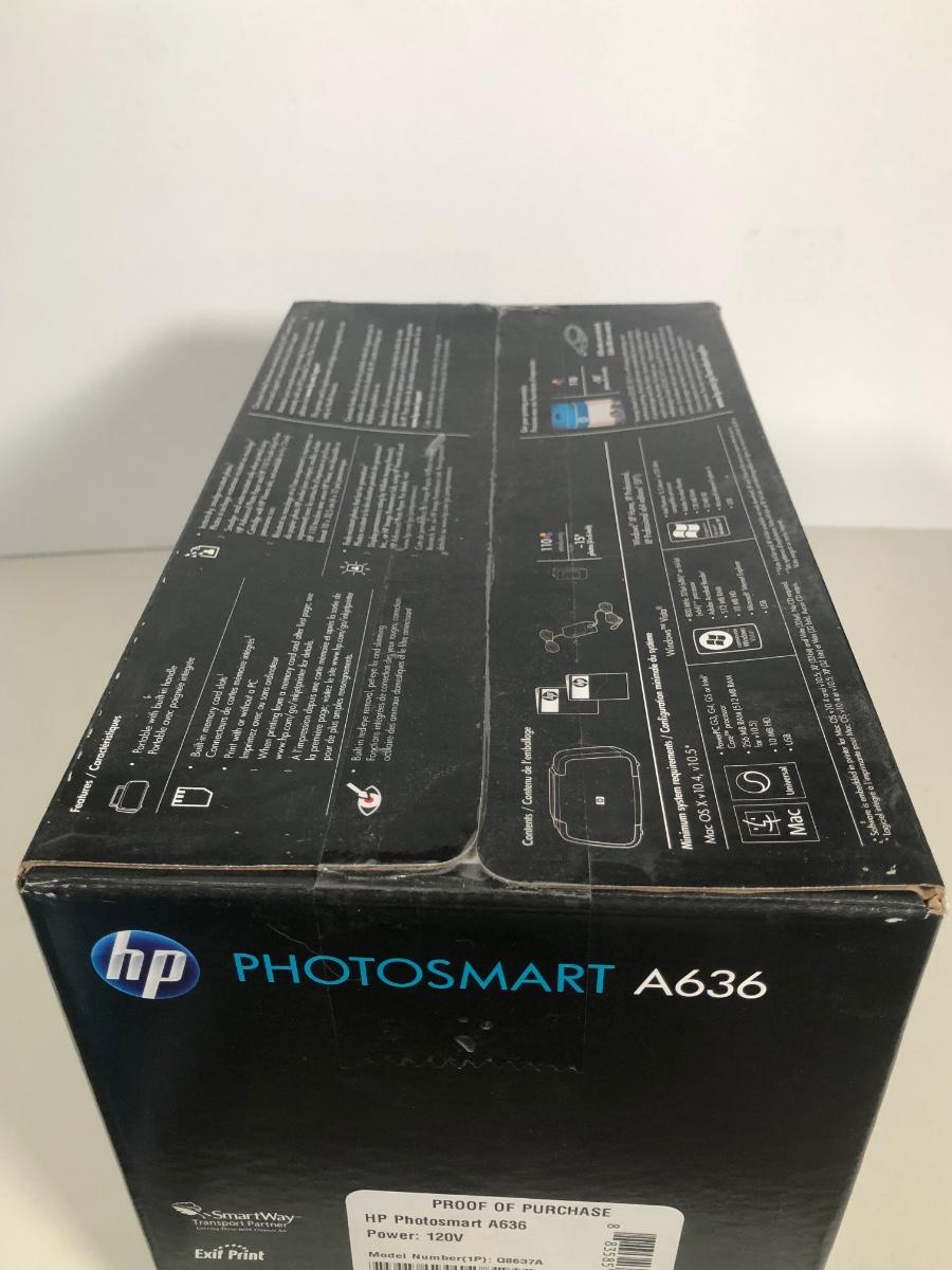 LOT 168 NIP HP Photosmart A636 Photo Printer, Pandigital Photo Link