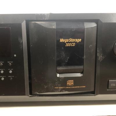 LOT 170: Sony Mega Storage 300CD Player Model CDP-CX355