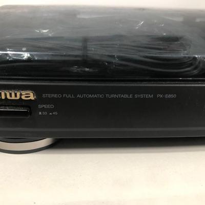 LOT 172: Aiwa Stereo Full Automatic Turntable System PX-E850U