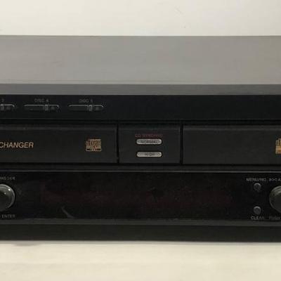 LOT 173: Sony 5CD Changer Compact Disc Recorder Model RCD-W500C