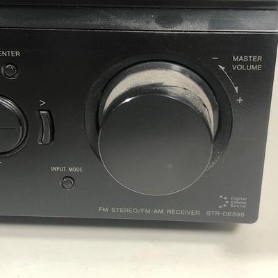 LOT 174: Sony FM Stereo / FM-AM Receiver STR-DE598