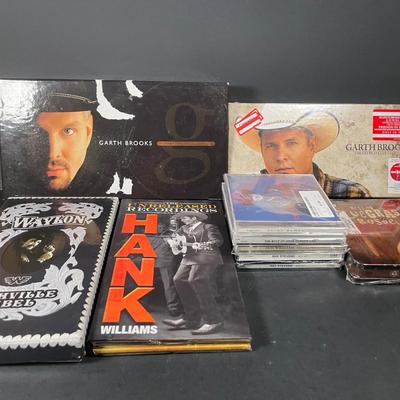 LOT 214: Collection Of Country CDs - Garth Brooks, Hank Williams, Ray Stevens & More