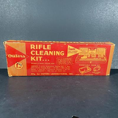 LOT 220: Rifle Cleaning Kit, Laser Boresight, Lensatic Compass, Artwork & More