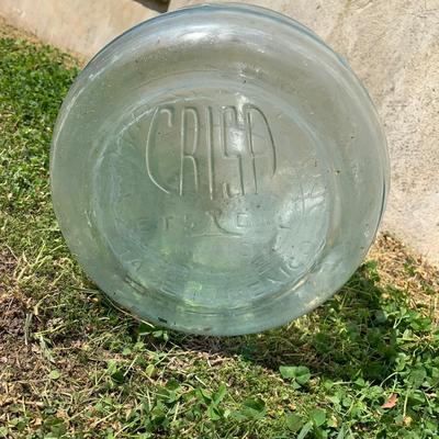 LOT 226: Vintage Ozone Pure Water Company 5 Gallon Glass Jug
