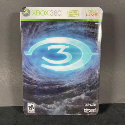 LOT 282: Original Xbox Game Controllers w/ Serious Sam 2 & Halo 3