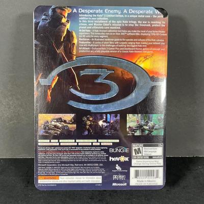 LOT 282: Original Xbox Game Controllers w/ Serious Sam 2 & Halo 3