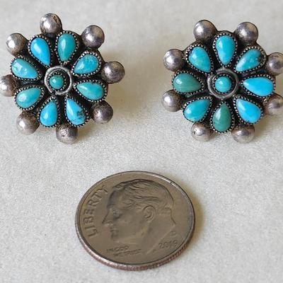 Vintage Petit Point Earrings