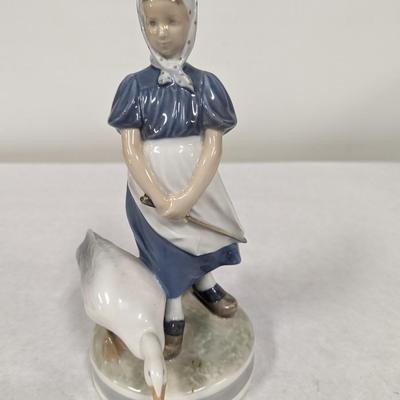 Royal Copenhagen Porcelain Figurine Girl